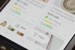 Daster dan masker jadi produk batik terlaris di Tokopedia
