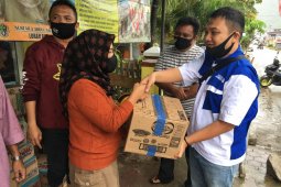 Yamaha Peduli dengan membantu korban banjir Gorontalo