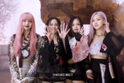 Grup K-pop BLACKPINK tampil perdana di "Jimmy Fallon", kenakan Hanbok modern