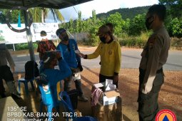 Tim Gugus COVID-19 Bangka pantau aktivitas di sejumlah pantai