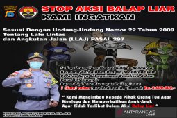 Kapolresta Banjarmasin beri sanksi pelaku balapan liar