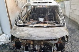 Polda Jatim: mobil Via Vallen diduga dibakar tetangga sendiri