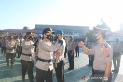 577 personel Polda Kalsel naik pangkat