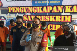 Polisi Kota Cirebon bekuk empat pelaku pencurian dengan kekerasan