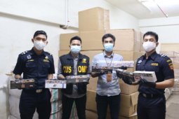 Bea Cukai  Sumut gagalkan panyelundupan 388 kotak rokok ilegal