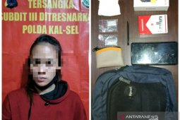 Polda ringkus disjoki wanita edarkan sabu-sabu