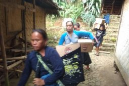 950 KK  warga Badui terima program sembako dari Kemensos