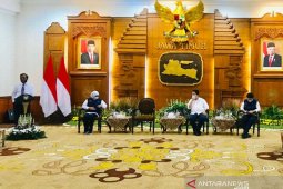 Mahfud MD tegaskan pemerintah serius perhatikan Jatim dalam penanganan COVID-19