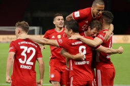 Bayern menangi gelar keduanya raih juara Piala Jerman