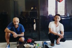 Polda Bali tangkap dua pencuri data kartu ATM di Badung