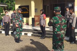 Pangdam II Sriwijaya singgahi Mapolsek Mestong dan serahkan tali asih