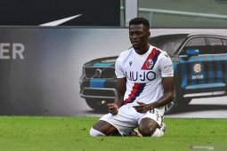 Dua pemain muda bawa Bologna taklukkan Inter 2-1