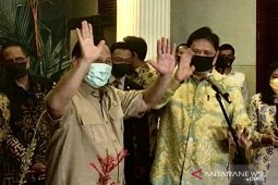 Prabowo dan Airlangga Hartarto ingin Pilkada serentak semarak tapi sejuk