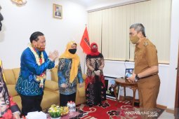 Wawali sampaikan kesiapan pilkada di depan Ketua Bawaslu RI