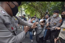Unjuk rasa Papua dibubarkan polisi