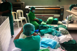 Pengelolaan linen infeksius di RSUP Sanglah melonjak selama COVID-19