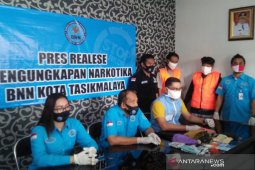 BNN ungkap peredaran ganja dan sabu-sabu di Kota Tasikmalaya