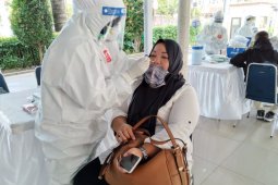 Pemerintah Kota Bogor menyelenggarakan Swab Test di Stasiun KRL Bogor