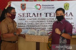 Ratusan Faceshield bakal disebar Kepada pejuang Covid-19 Kota Banjarmasin
