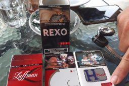 Rokok ilegal bertuliskan "Khusus Kawasan Bebas" beredar