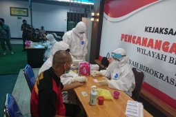 Satu tahanan Kejari Sanggau reaktif COVID-19