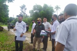 Bupati Bangka data aset di kawasan pantai matras