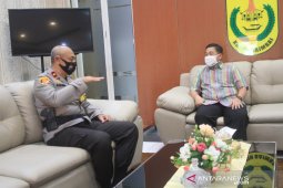 Wakapolda berkunjung ke rumah kediaman walikota