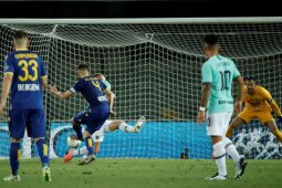 Inter ditahan imbang 2-2 oleh Verona