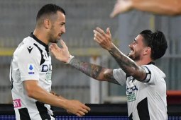 Udinese menang tiga gol tanpa balas  markas SPAL