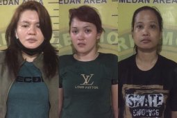 Tiga perempuan Meda pengedar sabu tertangkap posisi