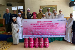 PT Kapuas Khatulistiwa Abadi bantu elpiji untuk pesantren di Kalbar