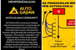 OJK tegaskan penghimpunan dana program "Autogajian" ilegal