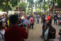 Rapid test anggota PPDP KPU Banyuwangi