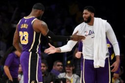 Bintang LA Lakers James tolak pakai jersey bertuliskan pesan sosial saat restart NBA