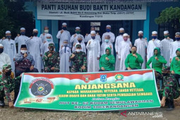 Sambut HUT Kodam VI Mulawarman, Kodim Kandangan laksanakan anjangsana