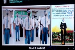 Ratusan ribu siswa baru di Jatim ikuti pengenalan lingkungan sekolah daring