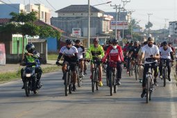 Bupati Lampung Tengah Ajak masyarakat jaga pola hidup sehat