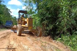Cuaca hujan hambat pekerjaan fisik TMMD 108 di Desa Danti
