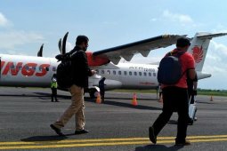 Akhirnya Wings Air terbang kembali di Bandara Notohadinegoro Jember