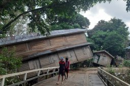 61 rumah di Kayan Hulu terseret banjir