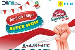 PLN beri diskon tambah daya "Super Wow" melalui Gebyar Kemerdekaan 2020