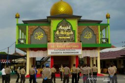 Kapolda resmikan Mesjid Al Hidayah Polres HSU