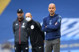 Reaksi Guardiola setelah Liverpool gagal  pecahkan rekor 100 poin