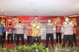 Pastikan Pilkada aman, KPU Kabupaten Serang sinergikan tiga Polres