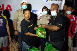 Pertamina RU VII bantu korban banjir Sorong bapok dan alat kebersihan