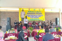 Polresta Sidoarjo dorong percepatan zona hijau COVID-19