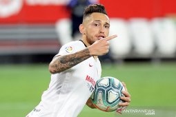 Lucas Ocampos antar  Sevilla ke semifinal Copa del Rey
