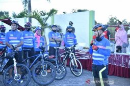 "Gowes Bangka Setara" Kunjungi Destinasi Wisata Belinyu