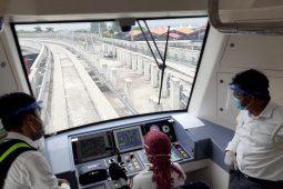 Len Industri  dan BPPT uji kereta "full driverless" pertama di Indonesia