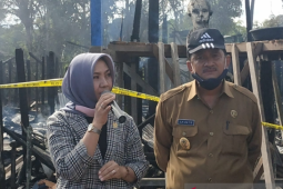 Anggota DPD RI temui korban kebakaran rumah Betang Nanga Nyabau